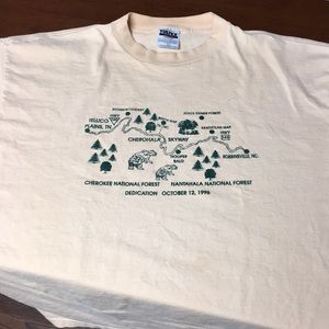 Cherohala Skyway dedication vintage 1996